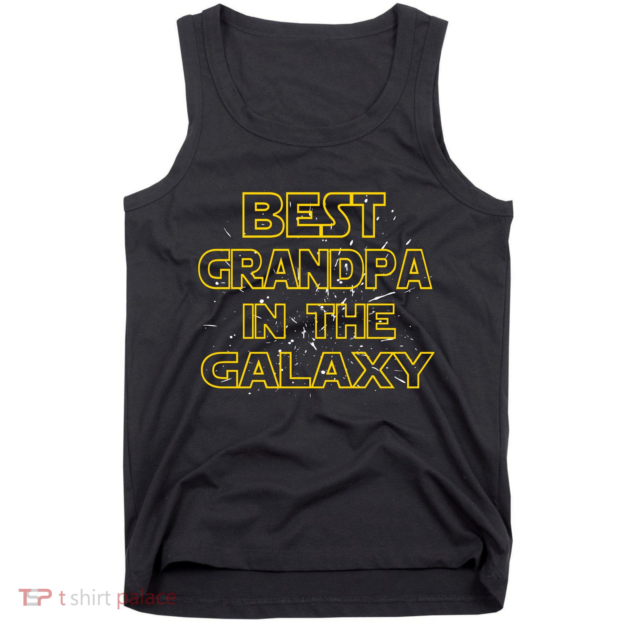 Best Grandpa In The Galaxy Tank Top