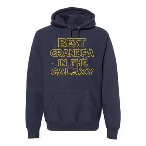 Best Grandpa In The Galaxy Premium Hoodie