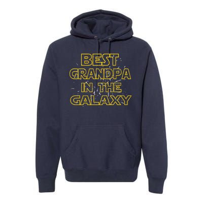 Best Grandpa In The Galaxy Premium Hoodie