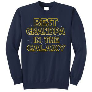 Best Grandpa In The Galaxy Tall Sweatshirt