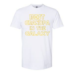 Best Grandpa In The Galaxy Softstyle CVC T-Shirt