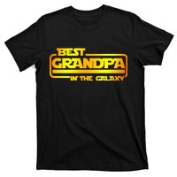 Best Grandpa In The Galaxy Funny T-Shirt