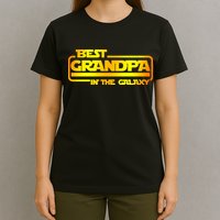 Best Grandpa In The Galaxy Funny T-Shirt