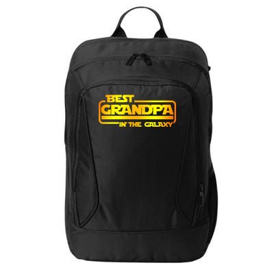 Best Grandpa In The Galaxy Funny City Backpack