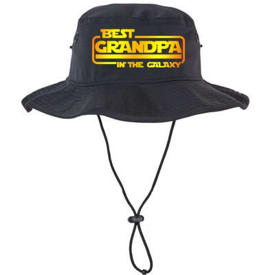 Best Grandpa In The Galaxy Funny Legacy Cool Fit Booney Bucket Hat