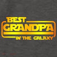 Best Grandpa In The Galaxy Funny Vector Backpack