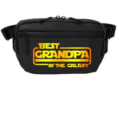 Best Grandpa In The Galaxy Funny Crossbody Pack