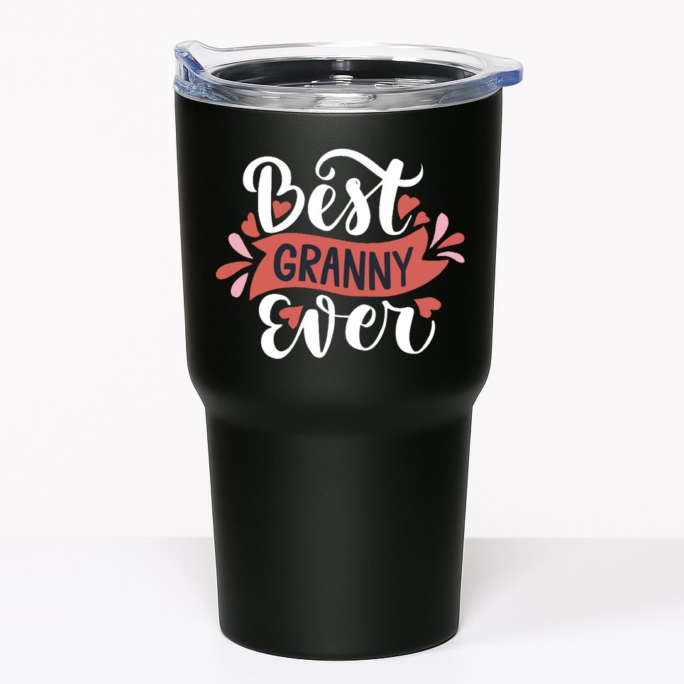 Best Granny Ever Hearts Tumbler