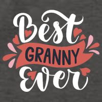 Best Granny Ever Hearts Vector Backpack