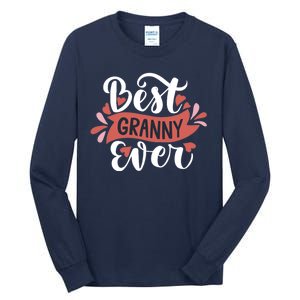 Best Granny Ever Hearts Tall Long Sleeve T-Shirt