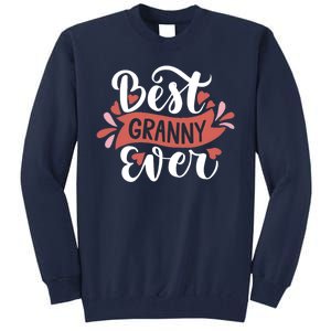 Best Granny Ever Hearts Tall Sweatshirt