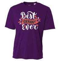 Best Granny Ever Hearts Cooling Performance Crew T-Shirt