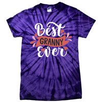 Best Granny Ever Hearts Tie-Dye T-Shirt