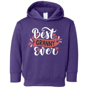 Best Granny Ever Hearts Toddler Hoodie