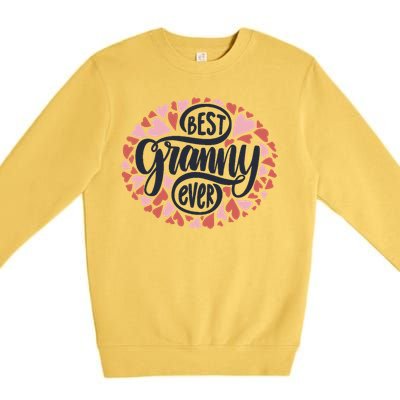 Best Granny Ever Loving Grandmother Premium Crewneck Sweatshirt