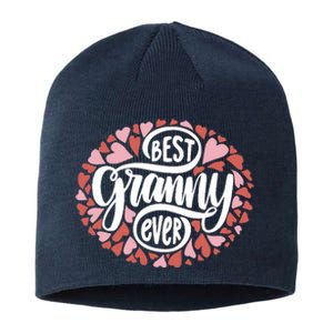 Best Granny Ever Loving Grandmother Sustainable Beanie