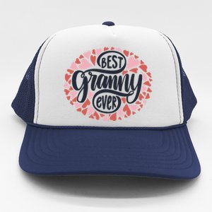 Best Granny Ever Loving Grandmother Trucker Hat