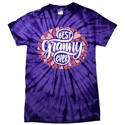 Best Granny Ever Loving Grandmother Tie-Dye T-Shirt