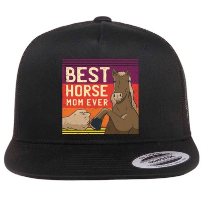 Best Horse Mom Ever Flatbill Hat