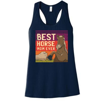 Best Horse Mom Ever Women's Racerback Tank