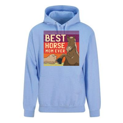 Best Horse Mom Ever Unisex Surf Hoodie