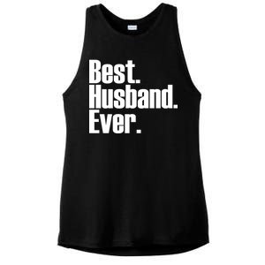 Best Husband Ever Ladies PosiCharge Tri-Blend Wicking Tank