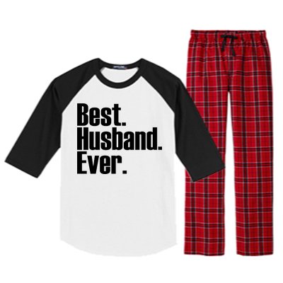 Best Husband Ever Raglan Sleeve Pajama Set