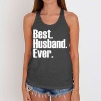 Best Husband Ever Women's Knotted Racerback Tank