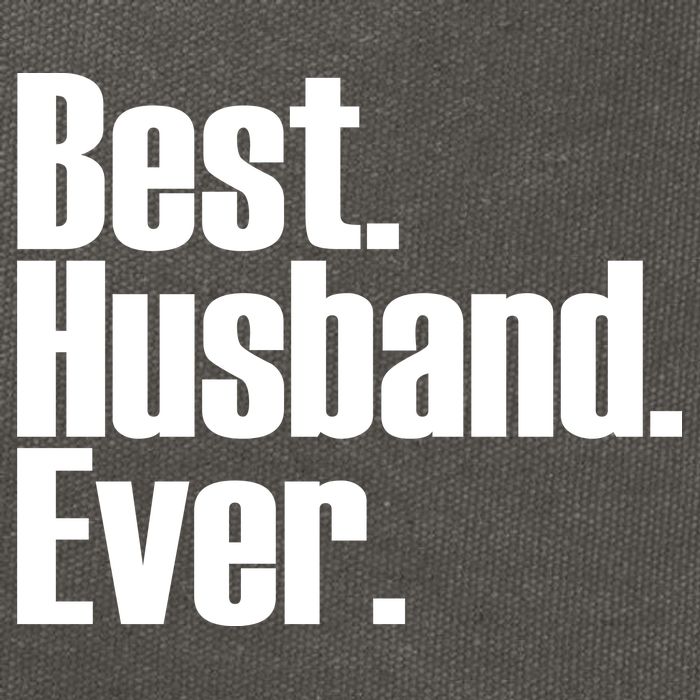 Best Husband Ever Cotton Canvas Backpack