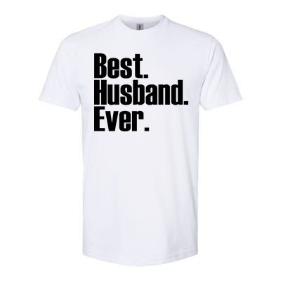 Best Husband Ever Softstyle® CVC T-Shirt