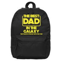 Best In The Galaxy The Force Is Strong With This One 16 in Basic Backpack