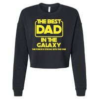Best In The Galaxy The Force Is Strong With This One Cropped Pullover Crew