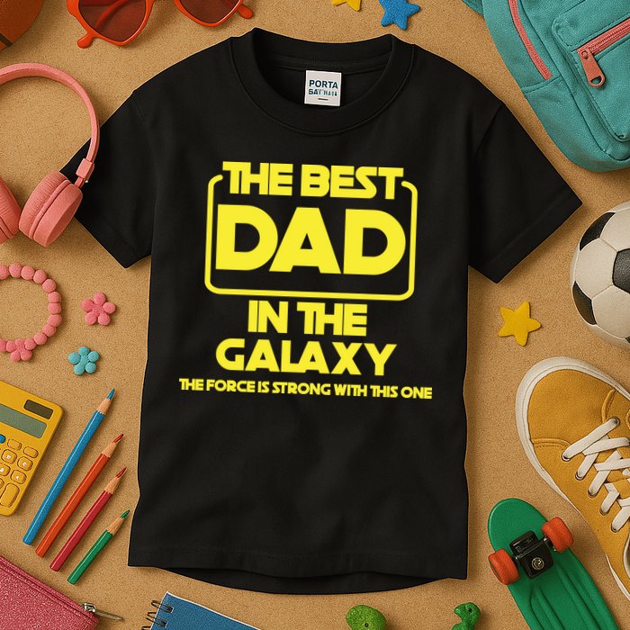 Best In The Galaxy The Force Is Strong With This One Kids T-Shirt
