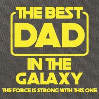 Best In The Galaxy The Force Is Strong With This One Cotton Canvas Backpack