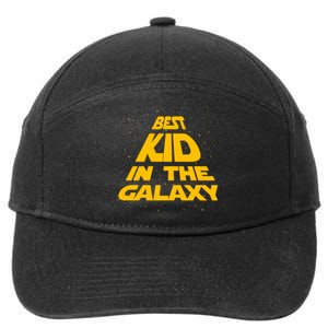 Best Kid In The Galaxy 7-Panel Snapback Hat