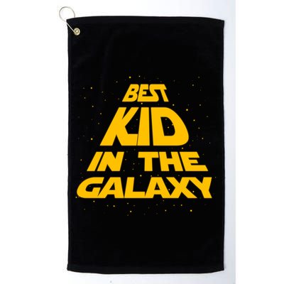 Best Kid In The Galaxy Golf Towel