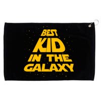 Best Kid In The Galaxy Grommeted Golf Towel