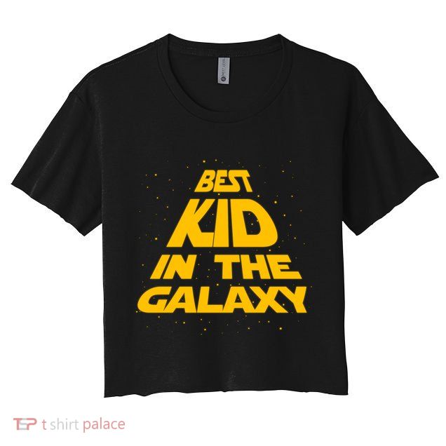 Best Kid In The Galaxy Crop Top