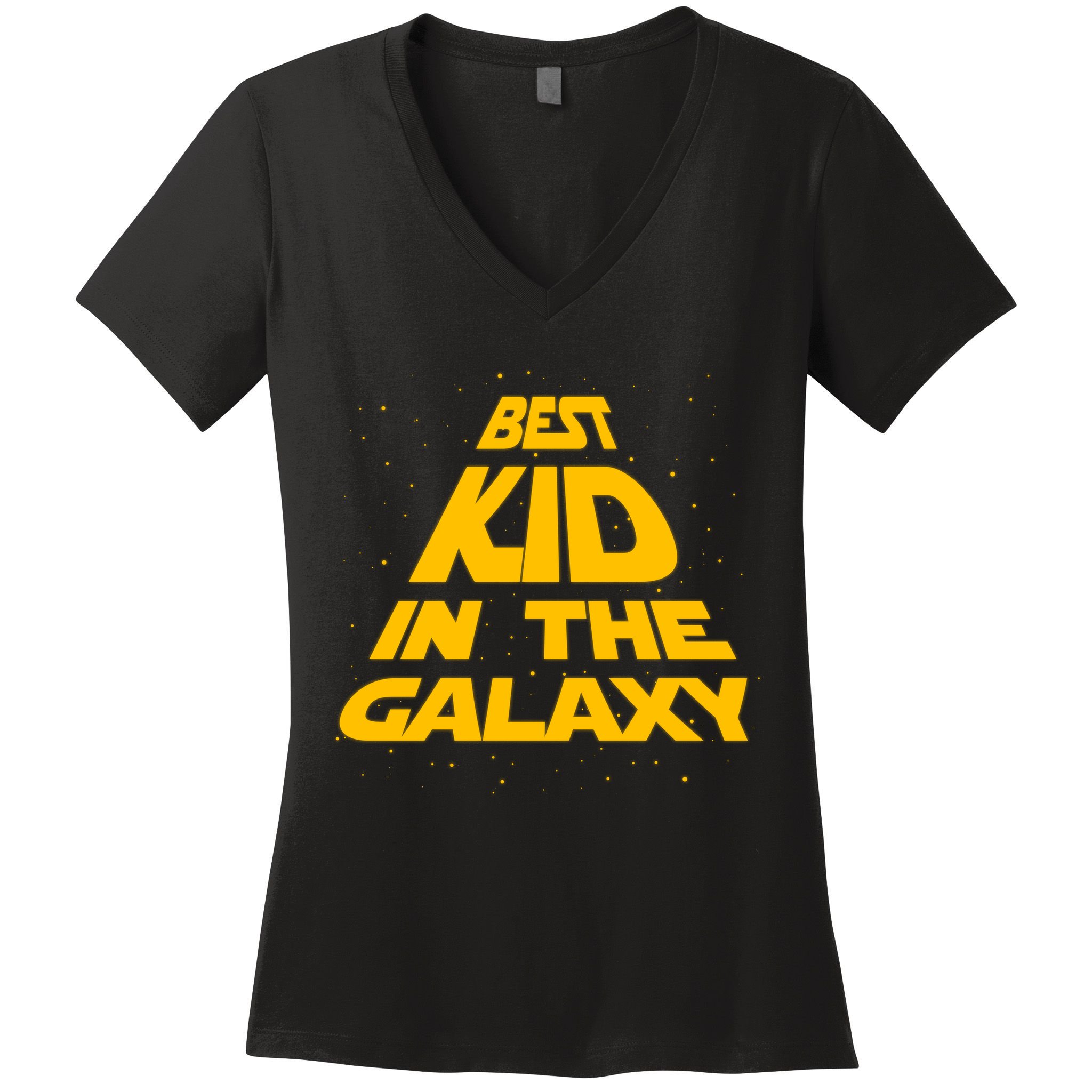Best Kid In The Galaxy Women's V-Neck T-Shirt
