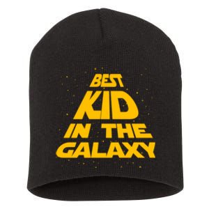 Best Kid In The Galaxy Short Acrylic Beanie