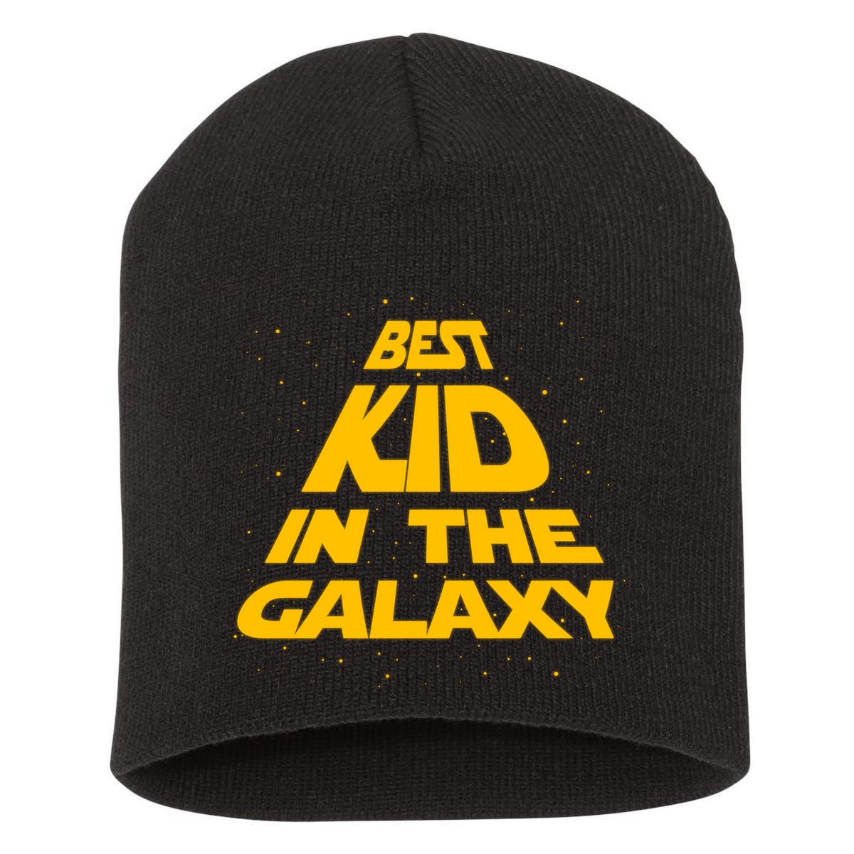 Best Kid In The Galaxy Short Acrylic Beanie