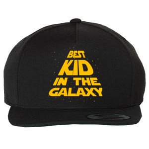 Best Kid In The Galaxy Wool Snapback Cap