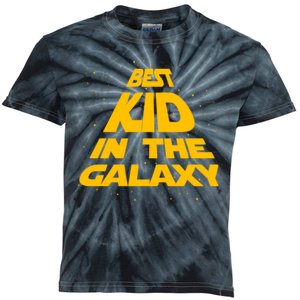 Best Kid In The Galaxy Kids Tie-Dye T-Shirt