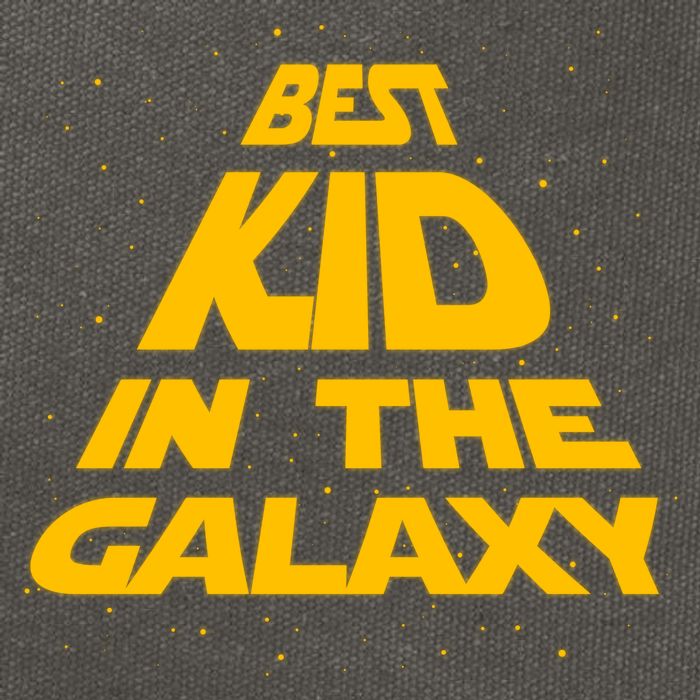 Best Kid In The Galaxy Cotton Canvas Backpack