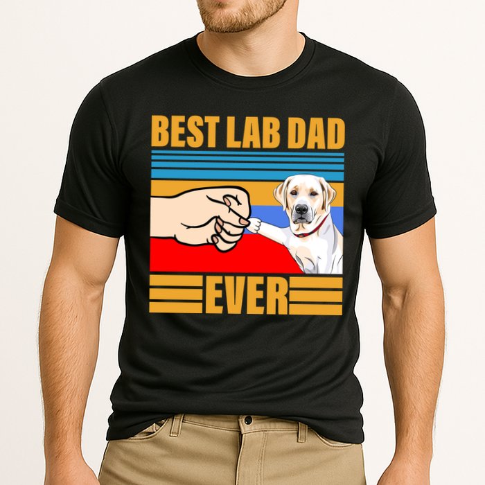 Best Lab Dad Ever Performance Shirt