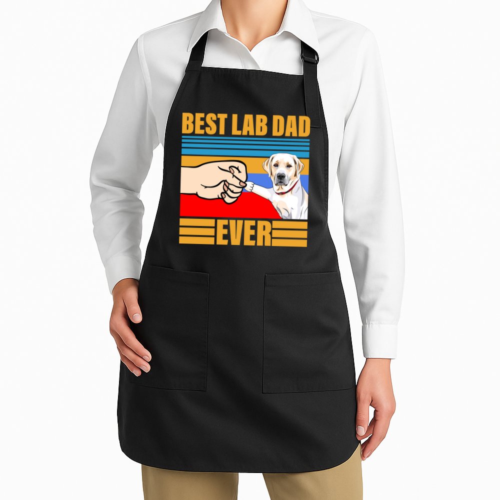 Best Lab Dad Ever Apron