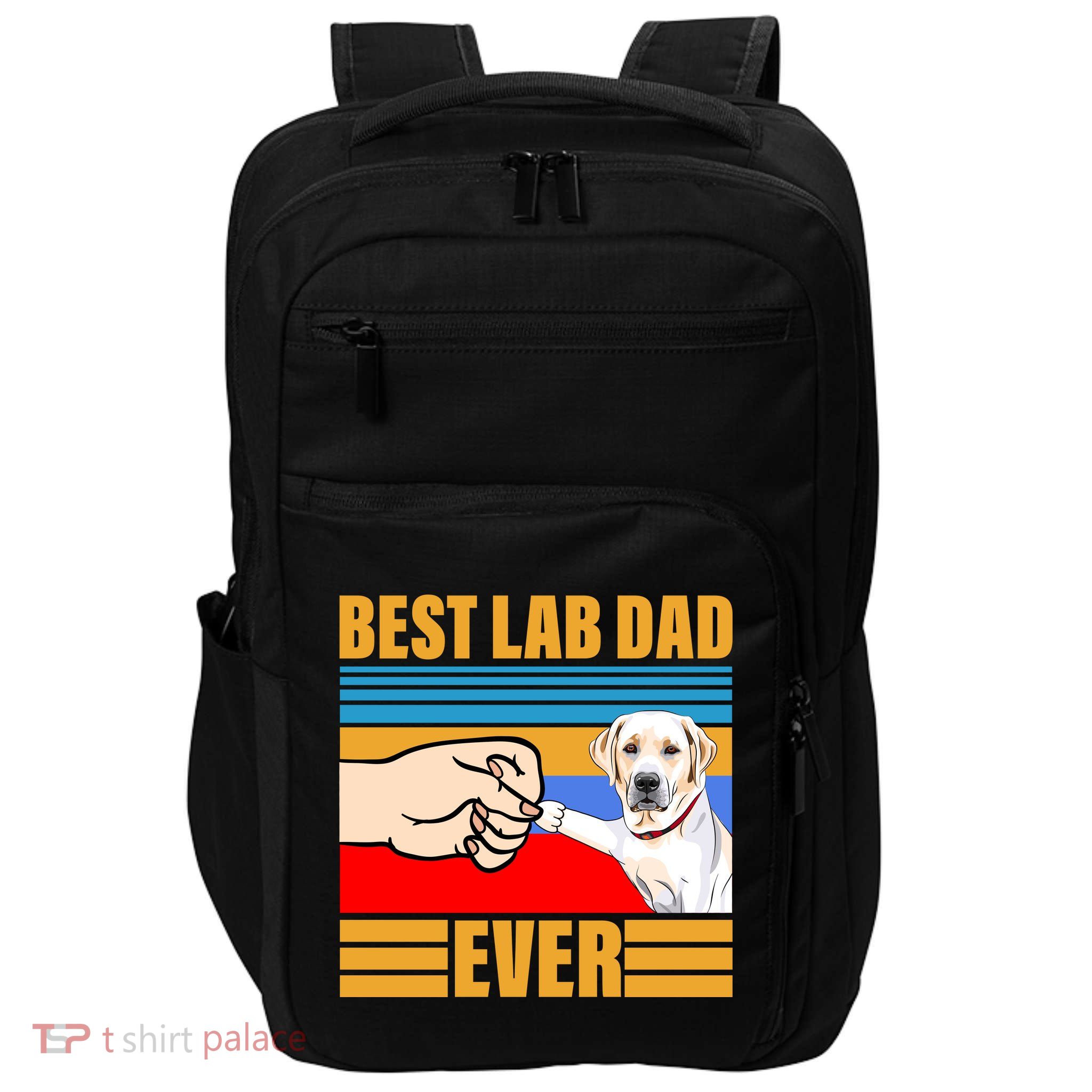 Best Lab Dad Ever Impact Tech Backpack