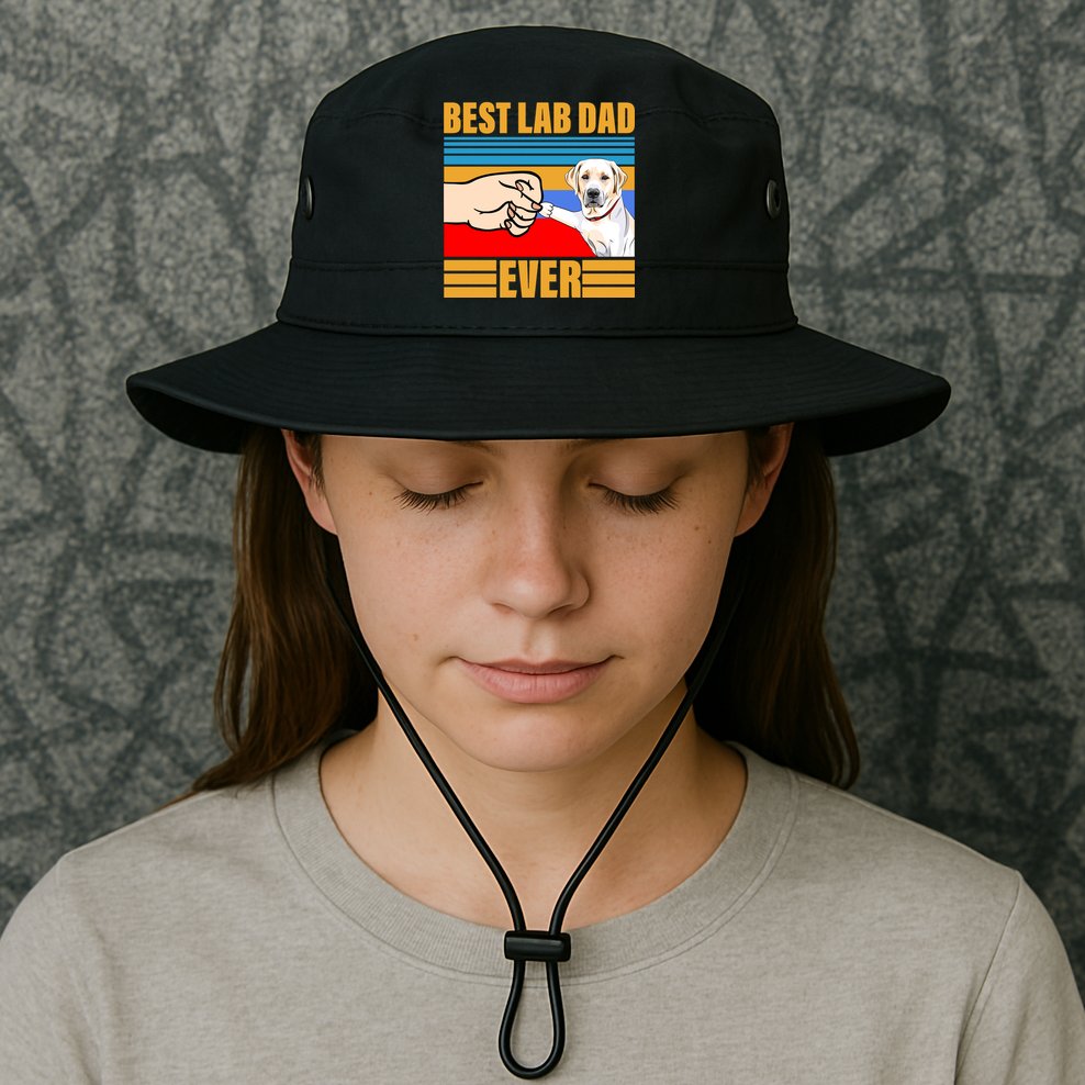 Best Lab Dad Ever Bucket Hat