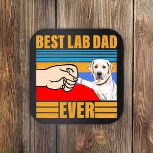 Best Lab Dad Ever Coaster