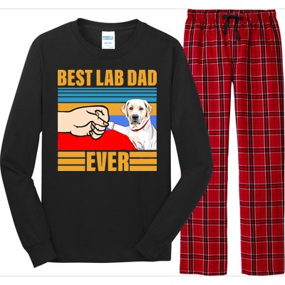 Best Lab Dad Ever Long Sleeve Pajama Set